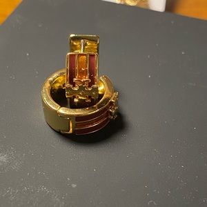 Tory bruch hoop earrings